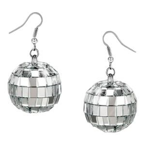 Disco Ball Earrings Mirror Ball Earrings